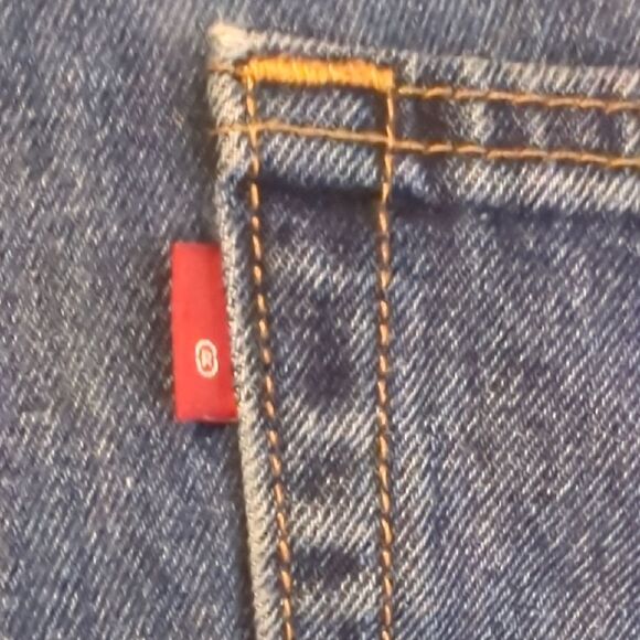 Levi’s 505 men’s jeans 40x32 | regular fit classic straight leg denim - Picture 3 of 4